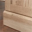 Sauder Aspen Post Engineered Wood Storage Cabinet in Prime Oak