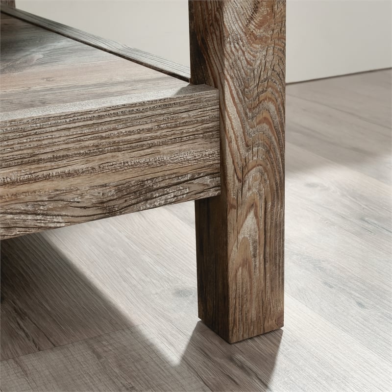 Sauder Granite Trace Engineered Wood Lateral File in Rustic Cedar/Brown