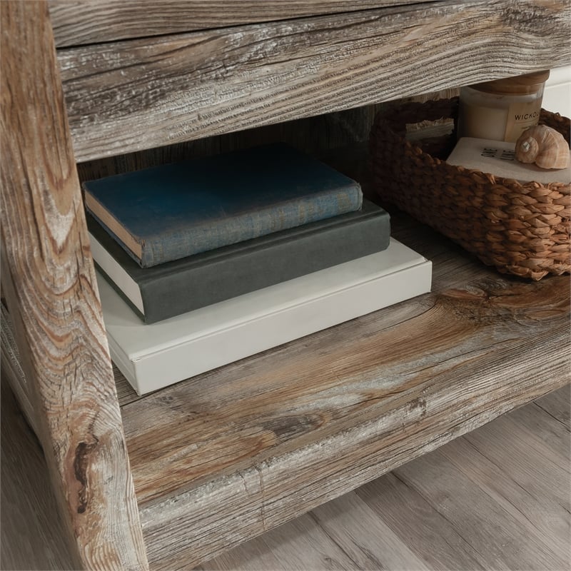 Sauder Granite Trace Engineered Wood Lateral File in Rustic Cedar/Brown