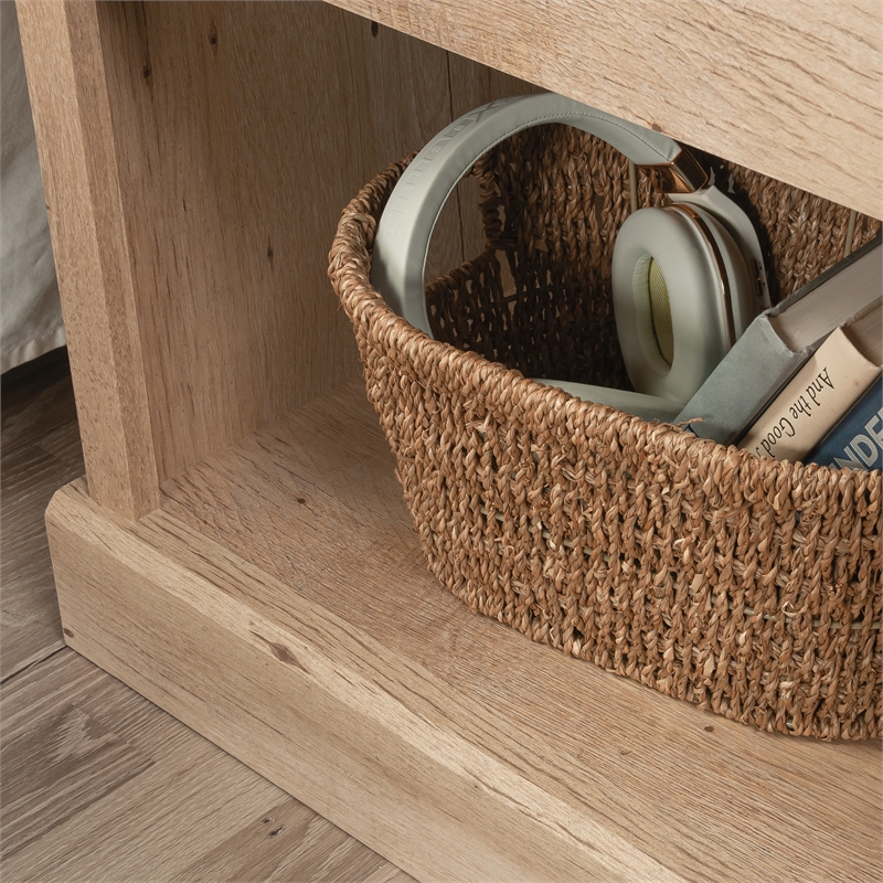 Sauder Aspen Post Engineered Wood Night Stand in Prime Oak Finish