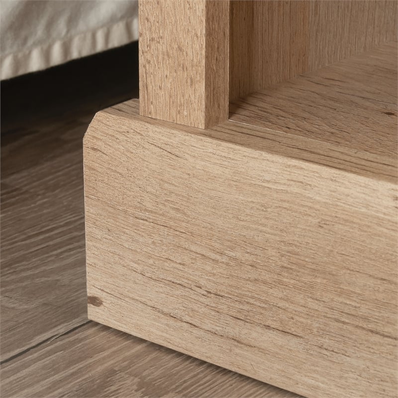 Sauder Aspen Post Engineered Wood Night Stand in Prime Oak Finish