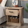Sauder Aspen Post Engineered Wood Night Stand in Prime Oak Finish