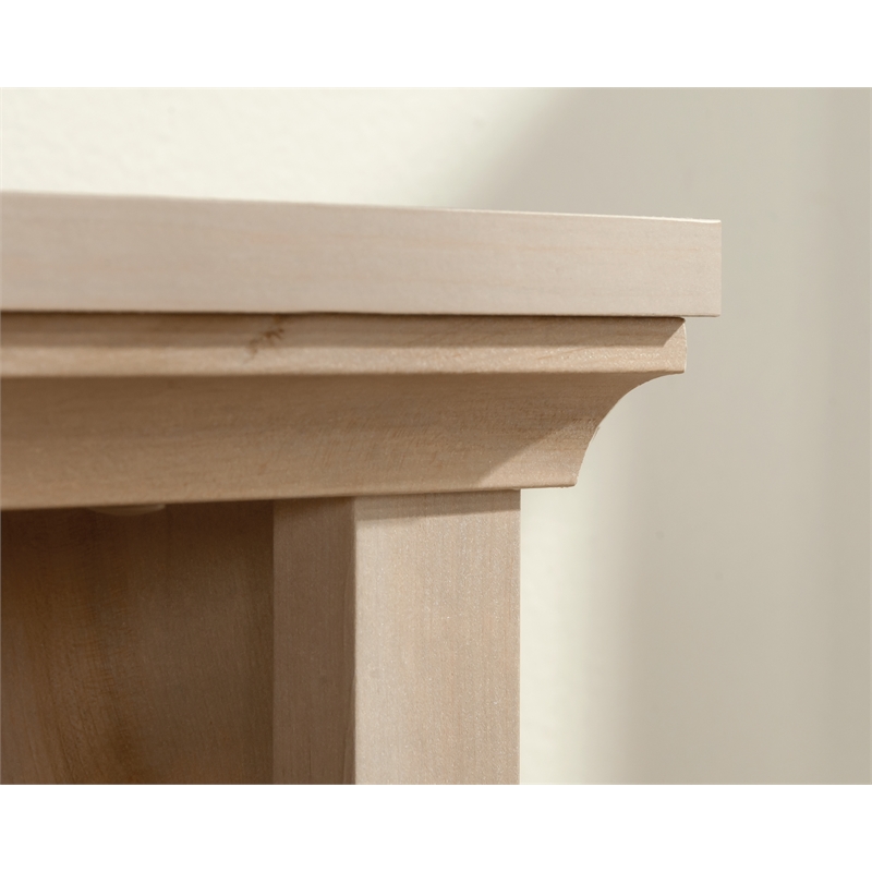 sauder select engineered wood 3-shelf bookcase in pacific maple finish