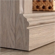 Sauder Select Engineered Wood 3-Shelf Bookcase in Laurel Oak