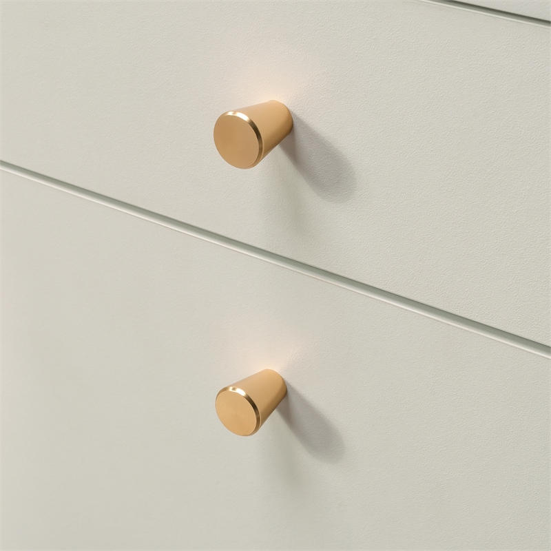Sauder Harper Heights Engineered Wood L-Desk in White Finish