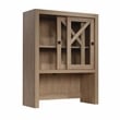 Sauder Dixon City Engineered Wood Library Hutch in Brushed Oak Finish