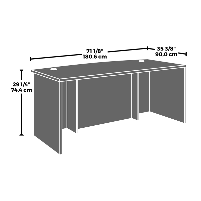 Sauder Affirm Engineered Wood 72