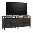 Sauder Tiffin Line Engineered Wood Entertainment Credenza in Raven Oak Finish