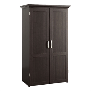  Sauder Engineered Wood 2-Door Storage Cabinet in Chalk