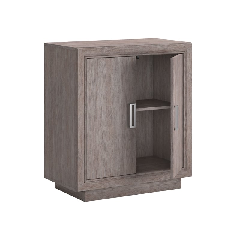 Sauder Hayes Garden Engineered Wood Base Cabinet in Ashen Oak Finish