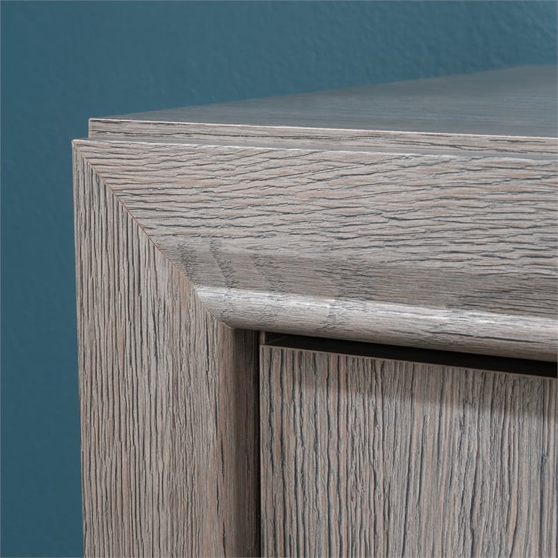Sauder Hayes Garden Engineered Wood Base Cabinet in Ashen Oak Finish