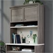 Sauder Craft Pro Engineered Wood Storage Hutch in Mystic Oak Finish