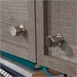 Sauder Craft Pro Engineered Wood Storage Hutch in Mystic Oak Finish
