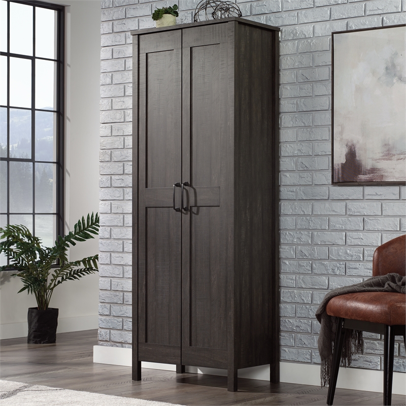 Sauder Select Two-Door Storage Cabinet in Pine Finish