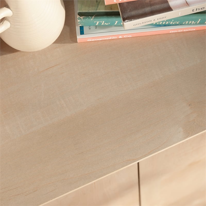 Sauder Select Engineered Wood Storage Cabinet in Natural Maple
