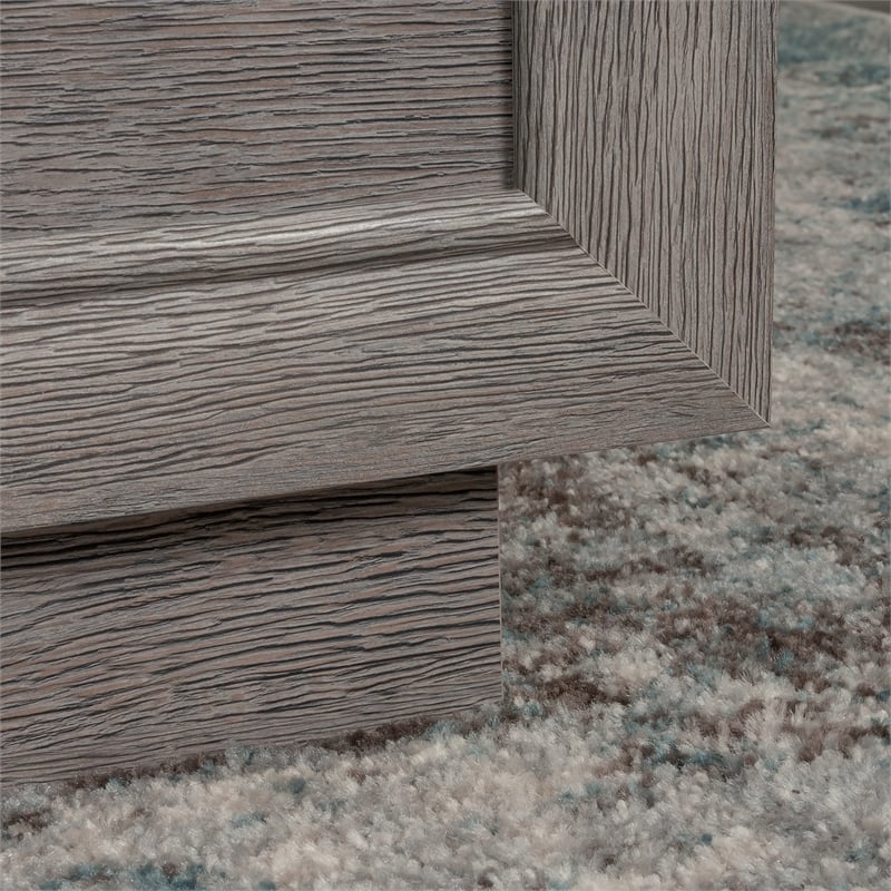 Sauder Hayes Garden Engineered Wood Coffee Table in Ashen Oak Finish