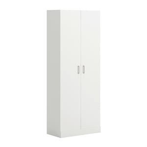Sauder Select Engineered Wood Storage Cabinet in White Finish
