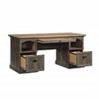 Sauder Sonnet Springs Engineered Wood Executive Desk in Pebble Pine