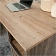 Sauder Sonnet Springs Engineered Wood Executive Desk in Pebble Pine
