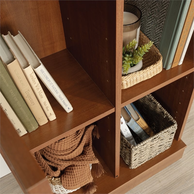 Sauder Homeplus Engineered Wood Storage Cabinet in Sienna Oak Finish