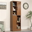 Sauder Homeplus Engineered Wood Storage Cabinet in Sienna Oak Finish