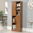 Sauder Homeplus Engineered Wood Storage Cabinet in Sienna Oak Finish