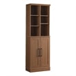 Sauder Homeplus Engineered Wood Storage Cabinet in Sienna Oak Finish