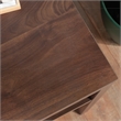 Sauder Harvey Park Engineered Wood Credenza in Grand Walnut Finish