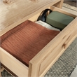 Sauder Hillmont Farm Lift-Top Engineered Wood Coffee Table in Timber Oak