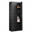 Sauder Select Engineered Wood Storage Cabinet in Black Finish