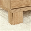 Sauder Rosedale Ranch Farmhouse Engineered Wood L-Desk in Timber Oak
