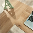 Sauder Rosedale Ranch Farmhouse Engineered Wood L-Desk in Timber Oak