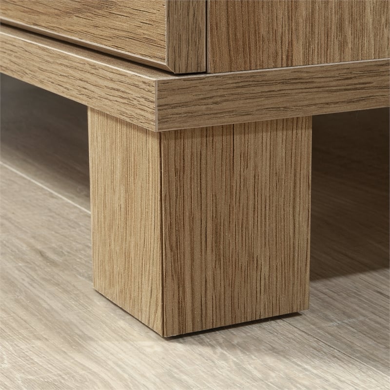 Sauder Rosedale Ranch Engineered Wood Night Stand in Timber Oak Finish