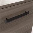 Sauder Affirm Engineered Wood 72 x 30 Desk and Mobile File Suite in Hudson Elm