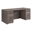Sauder Affirm Engineered Wood 72 x 30 Desk and Mobile File Suite in Hudson Elm