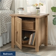 Sauder Hillmont Farm Engineered Wood Night Stand in Timber Oak Finish