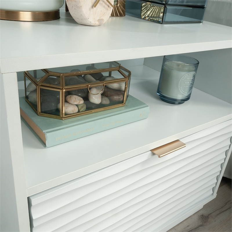 Morgan Main Night Stand in a White finish