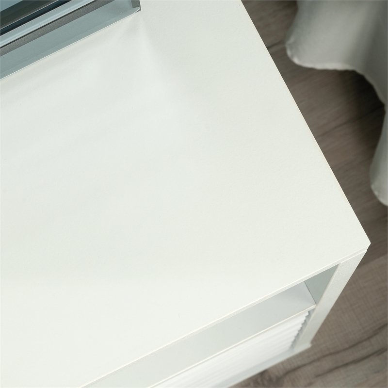 Morgan Main Night Stand in a White finish