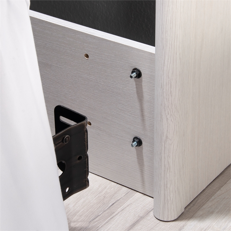 Dover Edge Full/queen Headboard in a Glacier Oak finish