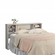 Dover Edge Full/queen Headboard in a Glacier Oak finish