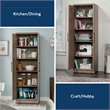 Homeplus Storage Cabinet in a Brushed Oak finish
