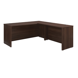 Sauder Affirm 72&quot x 72&quot Engineered Wood L-Shaped Computer Desk in Noble Elm
