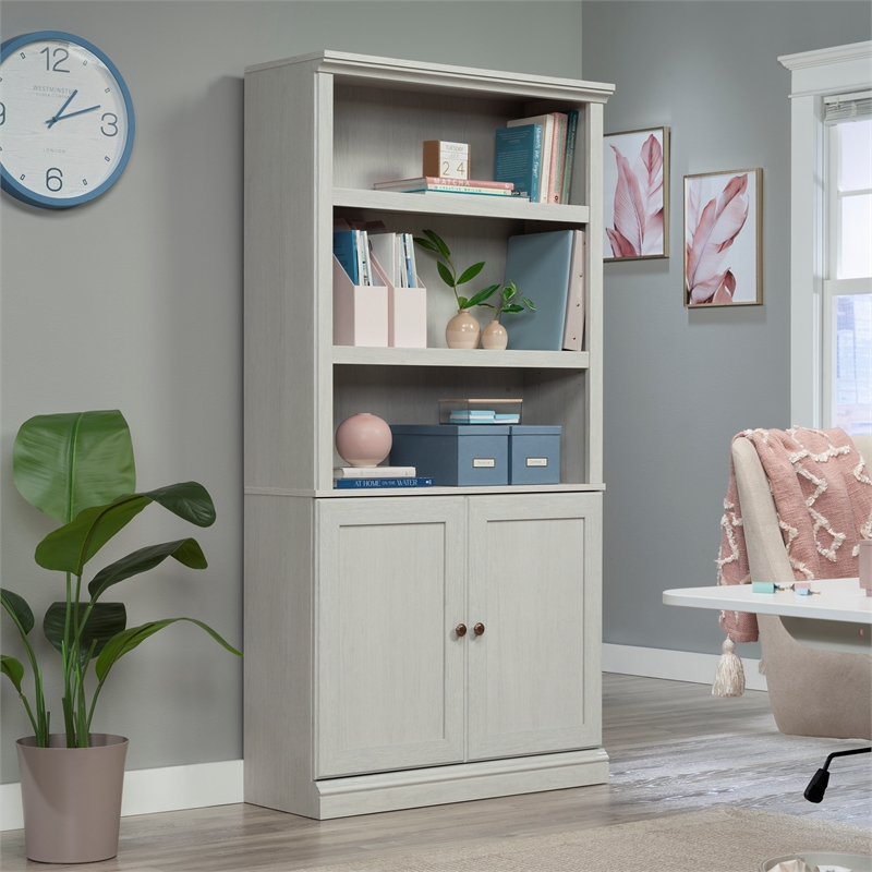 Sauder Miscellaneous Storage Library Glacier Oak finish