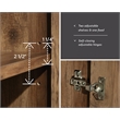 Sauder Miscellaneous Storage Engineered Wood Cabinet in Rural Pine