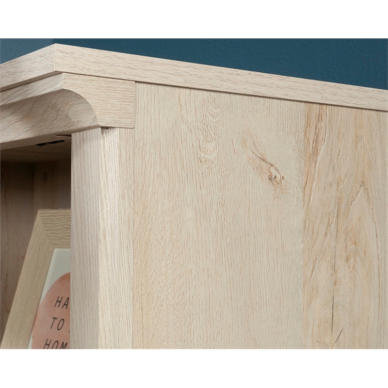 Sauder Miscellaneous Storage Engineered Wood Bookcase in Chalked Chestnut
