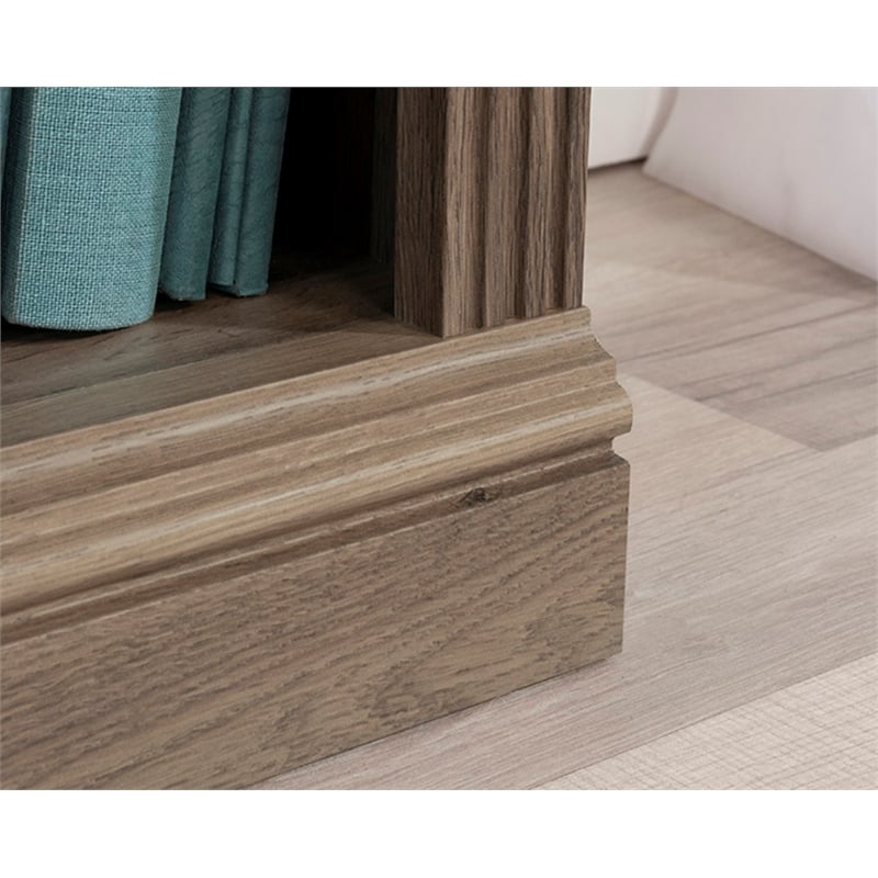 Sauder Miscellaneous Storage Engineered Wood Bookcase in Salt Oak