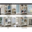 Sauder Isabella Isle Storage Engineered Wood Cabinet in White