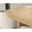 Sauder Misc Entertainment Engineered Wood Credenza in Harmony Ash