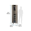 Sauder Miscellaneous Storage Engineered Wood Cabinet in Spring Maple