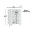Sauder Miscellaneous Storage Engineered Wood Cabinet in Spring Maple
